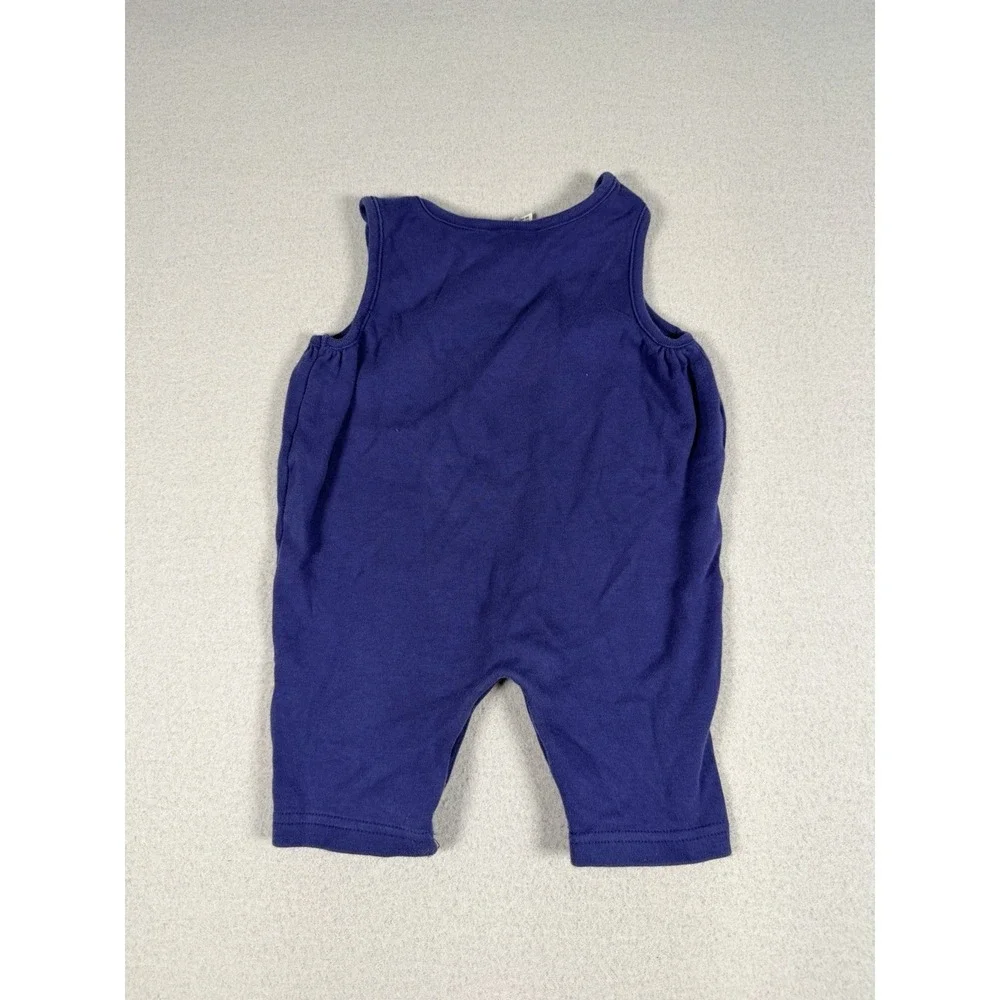 Vintage Tykes Carters 0-3 Month One Piece Romper Baby Outfit Blue Puppy